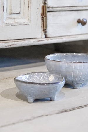 Broste Nordic Sea Footed Bowl - Small