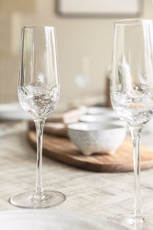 Broste Bubble Champagne Glass