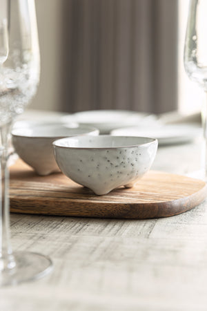 Broste Nordic Sand Bowl with 3 Small Feet - Large (Click & Collect)