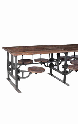 Swing Seat Dining Table - 8 Seater