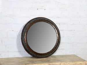 Round Iron Mirror - Small 76cm