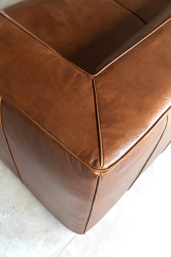 Brown Leather Armchair 