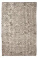 Abigail Silver Knitted Rug - 245cm x 305cm