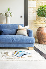 Compton 3 Seater Sofa - Dark Blue