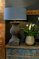 Verona Wooden Table Lamp - Black
