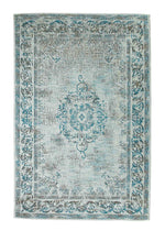Hazel Green/Blue Patterned Rug - 200cm x 290cm