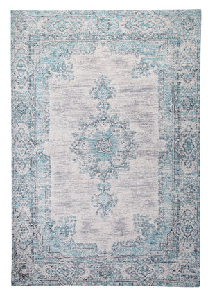 Harper Blue Patterned Rug - 290cm x 400cm