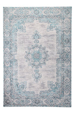 Lucine Blue Patterned Rug - 160cm x 240cm