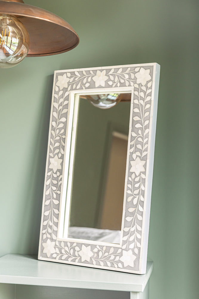 Farah Inlay Rectanguar Mirror 30 x 50cm