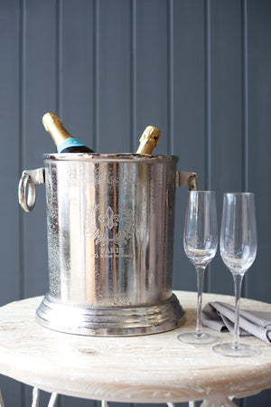 Fizz Champagne Bucket - Nickel