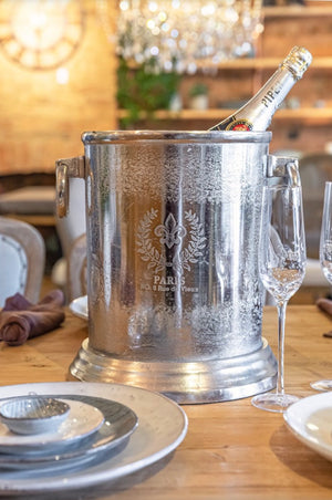 Fizz Champagne Bucket - Nickel