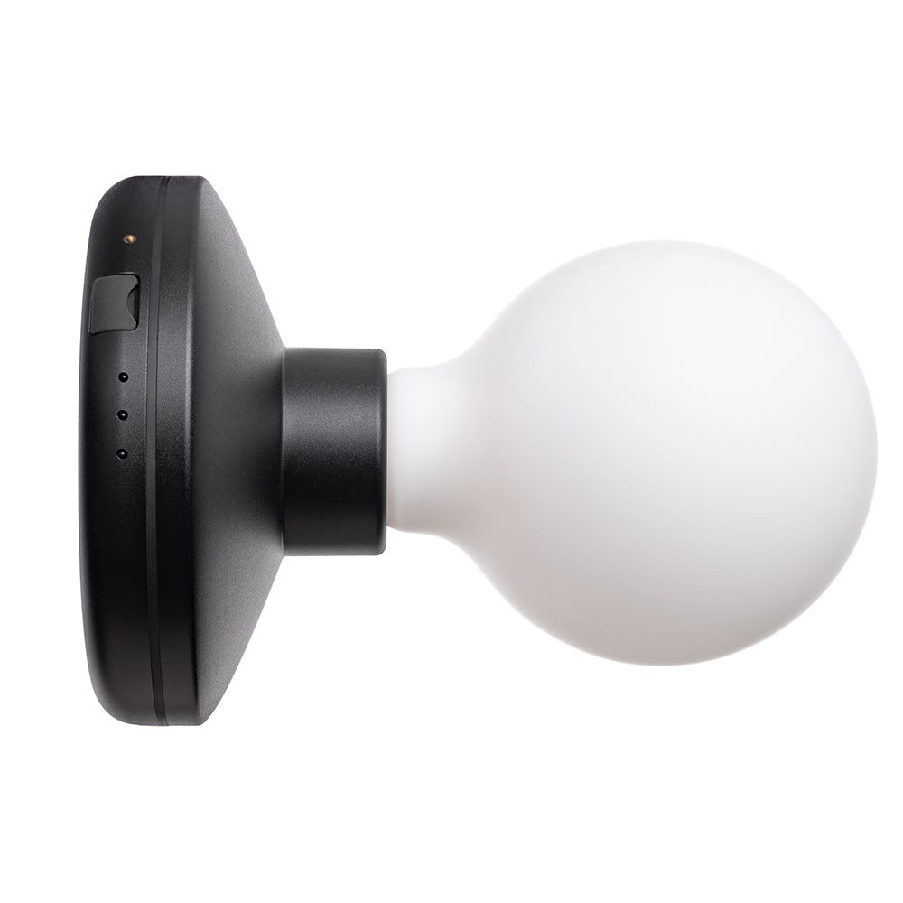 
                
                    Load image into Gallery viewer, Humble Bee Wall Light - Black Frosted
                
            