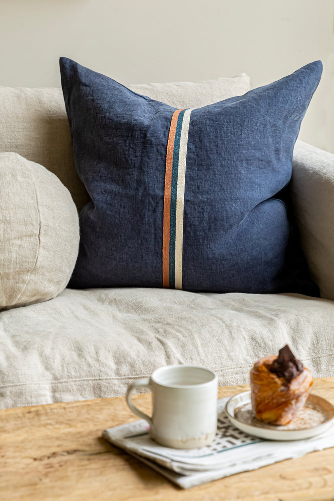 Hayden Cushion Large Square Petrol
