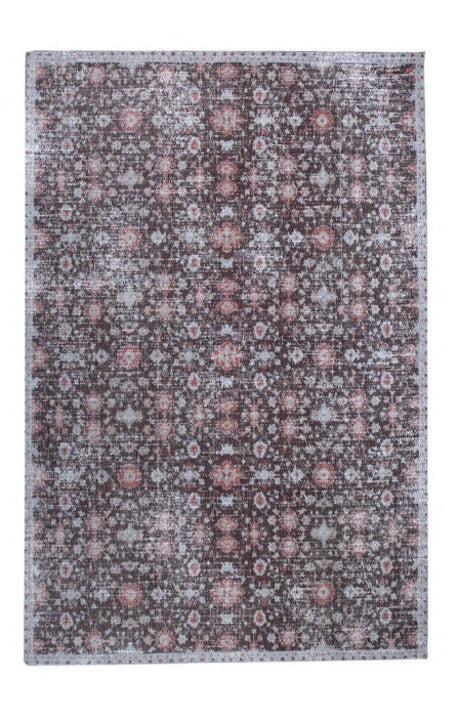 Amelia Red Patterned Rug - 160cm x 240cm