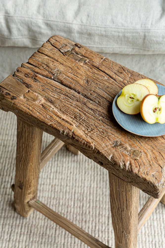 Jesse Vintage Wooden Stool