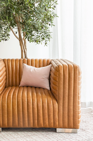 Kingham Leather Armchair - Columbia Brown