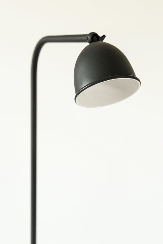 Mira Floor Lamp - Lead grey