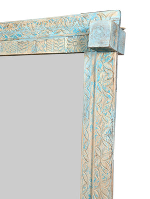 Dilip Carved Wooden Mirror - 195cm