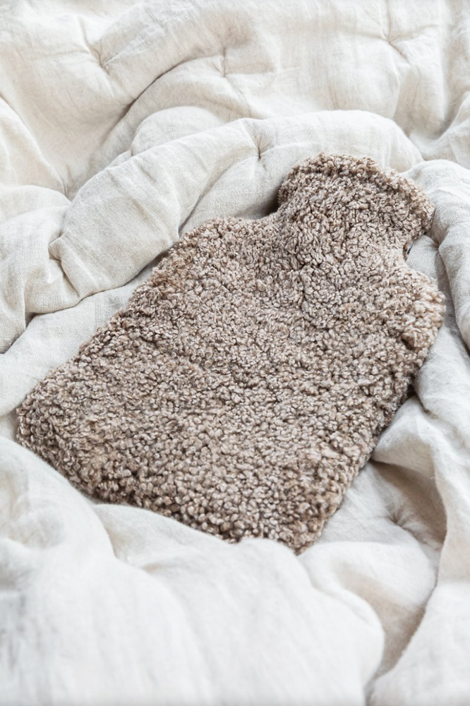 Hot Water Bottle - Taupe