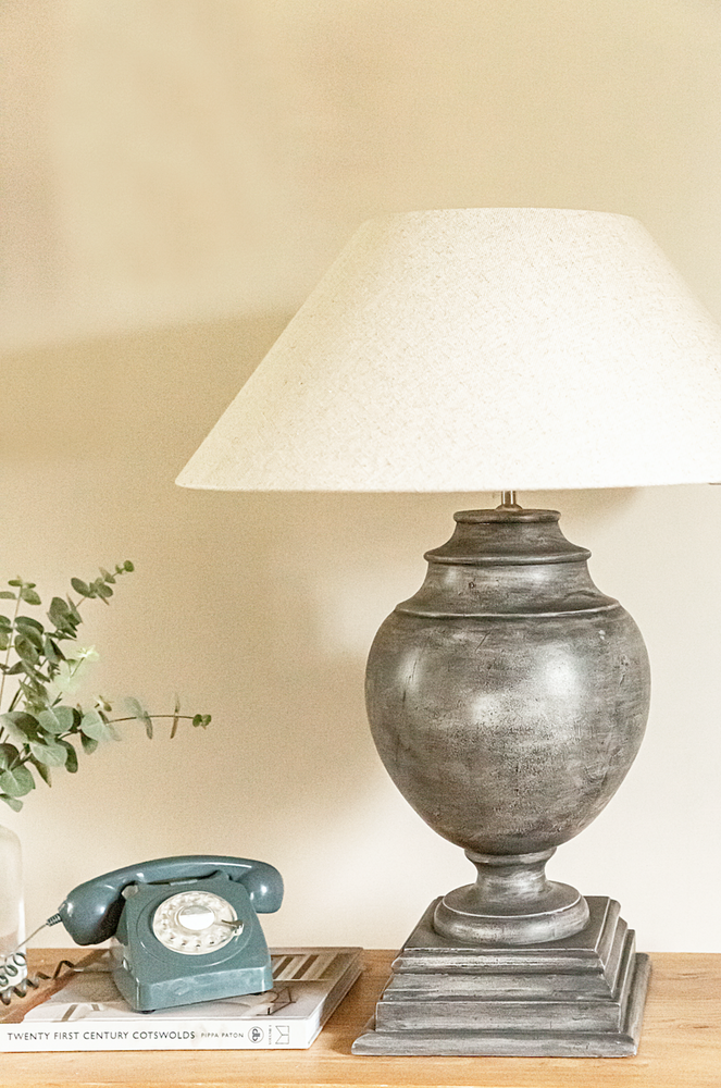 Borealis Large Table Lamp - Charcoal