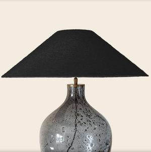 Shade 16/58cm Black Linen