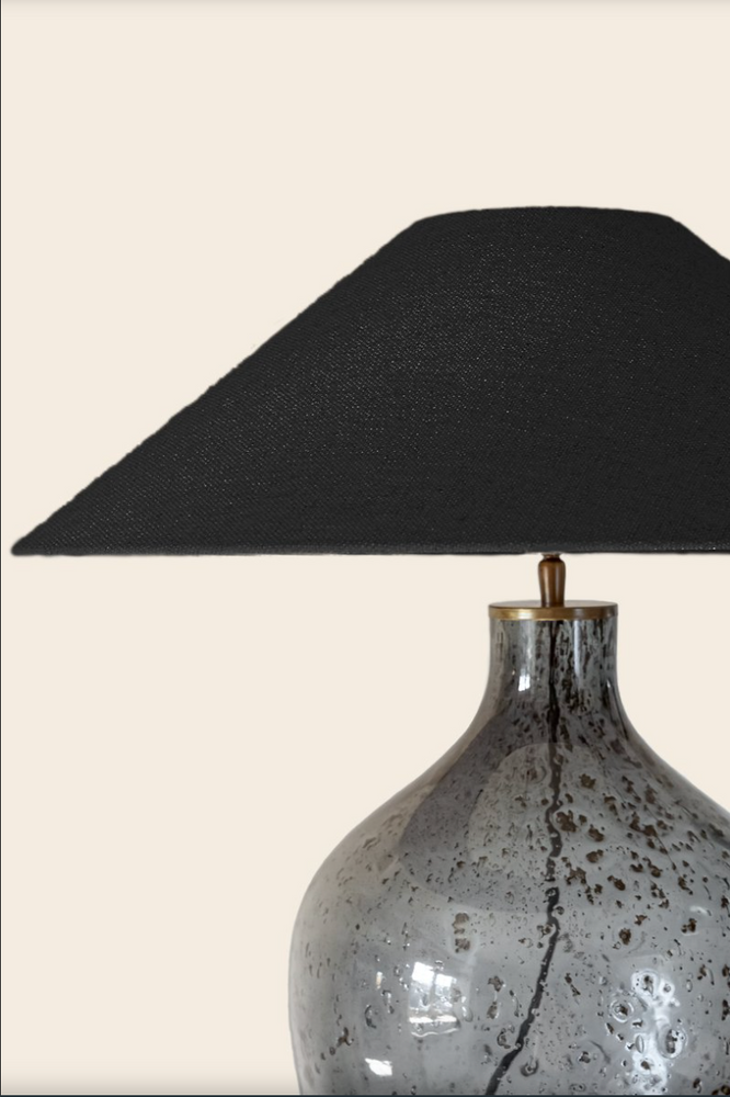 Shade 16/58cm Black Linen