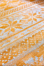 Aliani Orange Patterned Rug - 160cm x 240cm