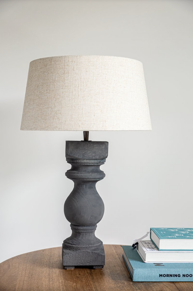 Black and 2024 gray table lamps