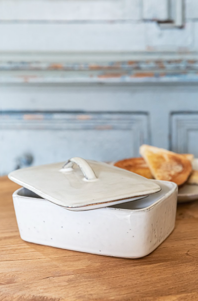 Broste Nordic Sand Butter Dish