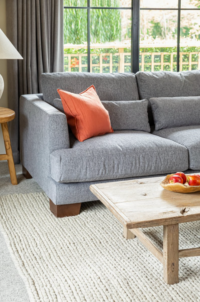 Compton Corner Sofa - Right - Grey