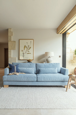 Compton 3 Seater Sofa - Light Blue