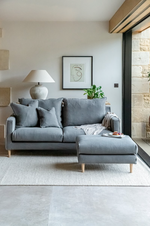 Moreton 2 Seater Sofa - Premium Linen - Graphite