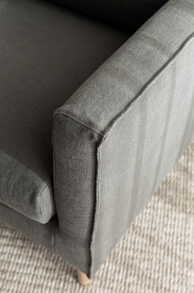 Moreton Armchair - Premium Linen - Graphite