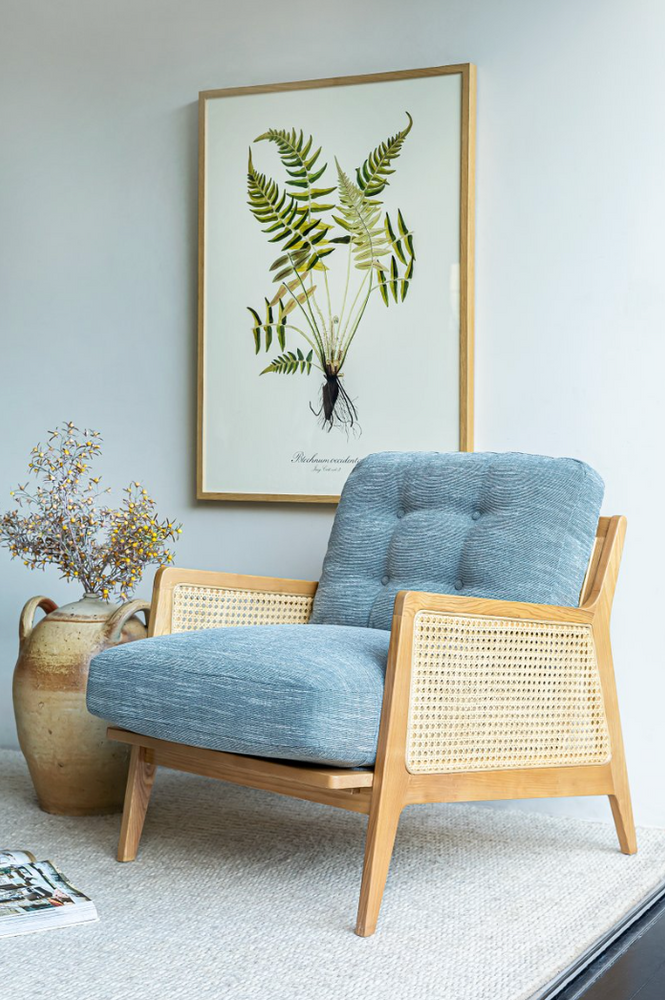 Bibury Chair - Slub Washed Denim