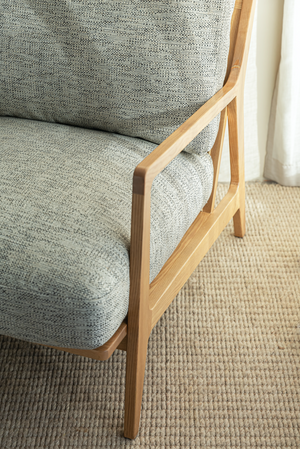 
                
                    Load image into Gallery viewer, Bourton Chair - Basketweave Grey
                
            