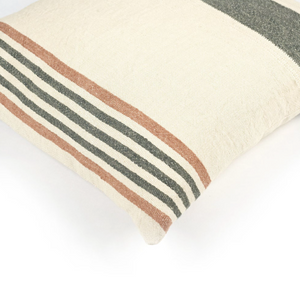 Belgian Cushion - Medium Square - Laguna Verde