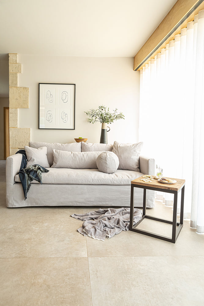 
                
                    Load image into Gallery viewer, Snowshill 2 Seater Sofa - Linen - Greige
                
            