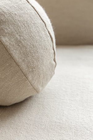 Snowshill 3 Seater Sofa - Premium Linen - Flax