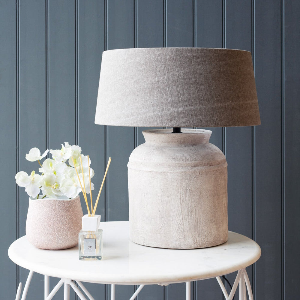 Strado Vase Lamp - Light Grey