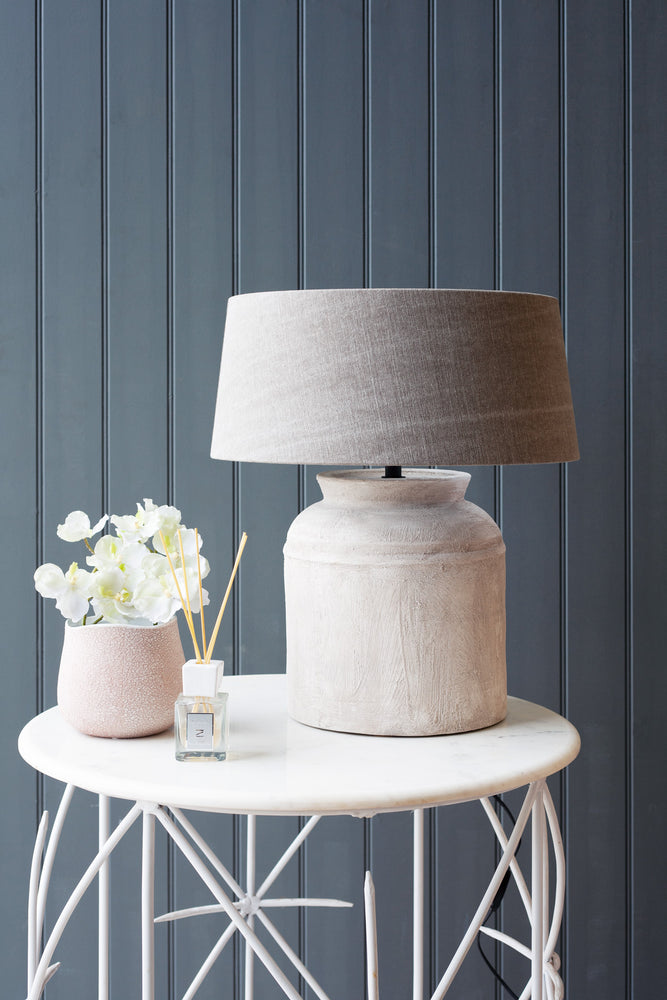 Strado Vase Lamp - Light Grey