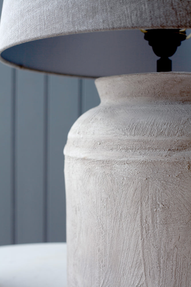 Strado Vase Lamp - Light Grey