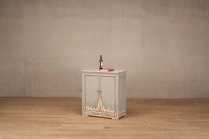 Teddy Distressed Bedside Table