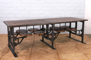 Swing Seat Dining Table - 8 Seater