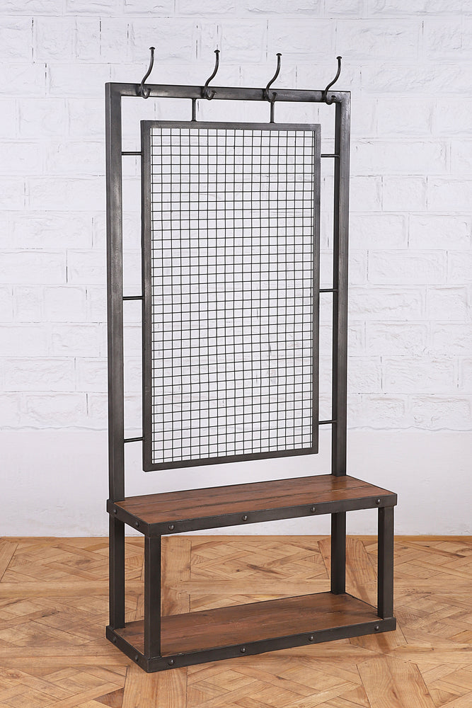 
                
                    Load image into Gallery viewer, Industrial Clothes Stand
                
            