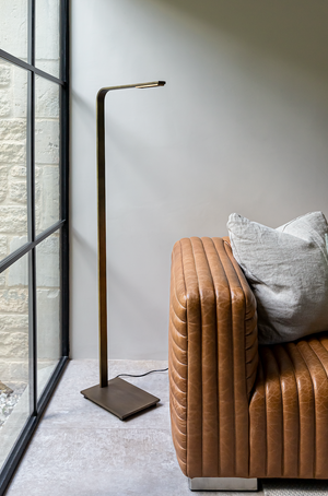 Dark grey floor lamp deals