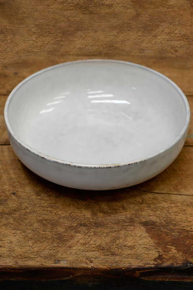 Small Broste Nordic Sand shallow bowl.