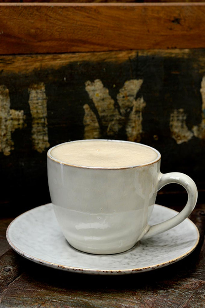 Beautiful Broste Nordic Sand cup and saucer.