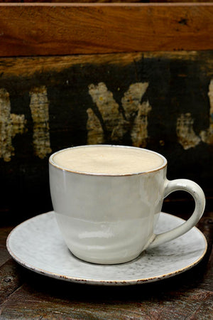 Beautiful Broste Nordic Sand cup and saucer.